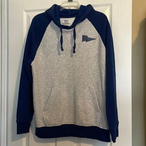 Hurley men’s gray and blue hoodie sweatshirt size medium